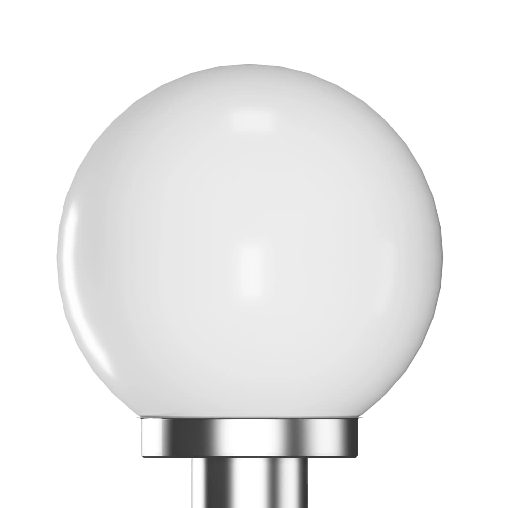 vidaXL Стълб за градинска лампа с 1 сфера 110 см