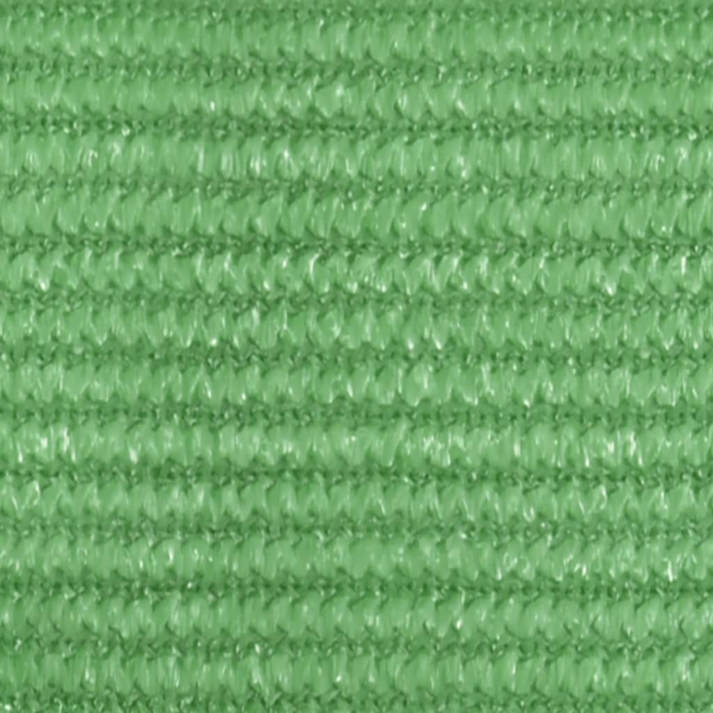vidaXL Платно-сенник, 160 г/м², светлозелено, 2x4,5 м, HDPE