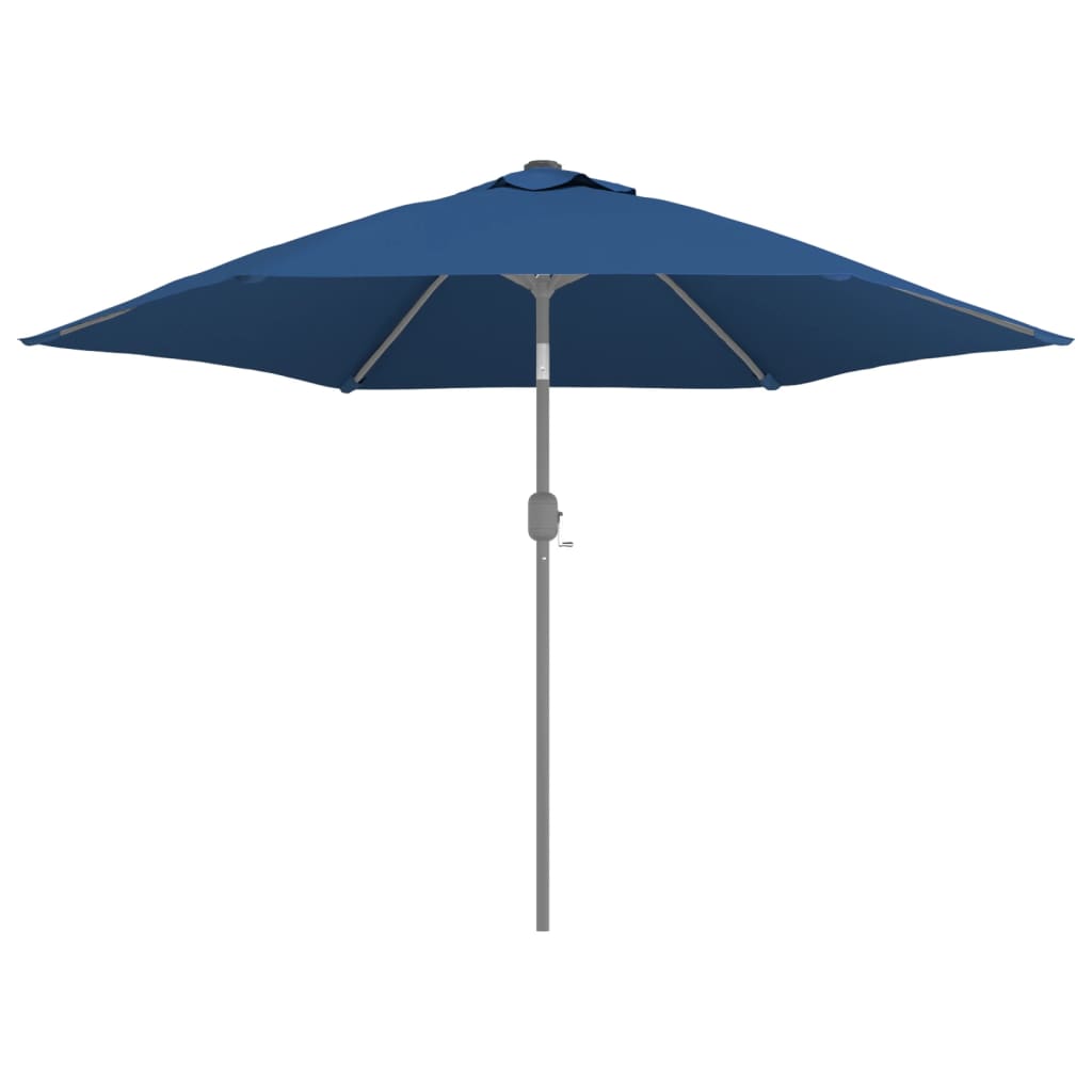 vidaXL Резервно покривало за градински чадър, лазурносиньо, 300 см