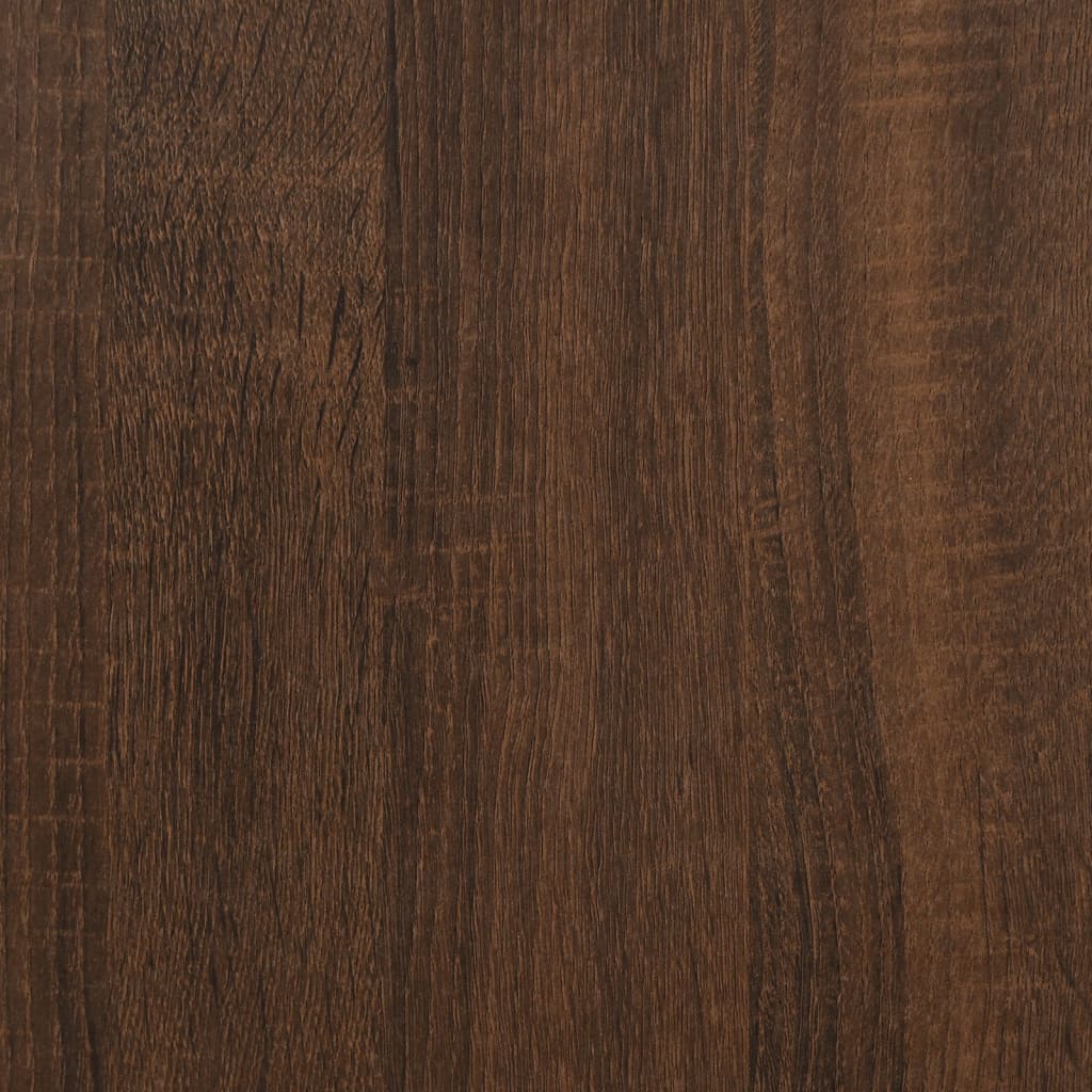 vidaXL Окачен шкаф, кафяв дъб, 39,5x31x60 см, инженерно дърво