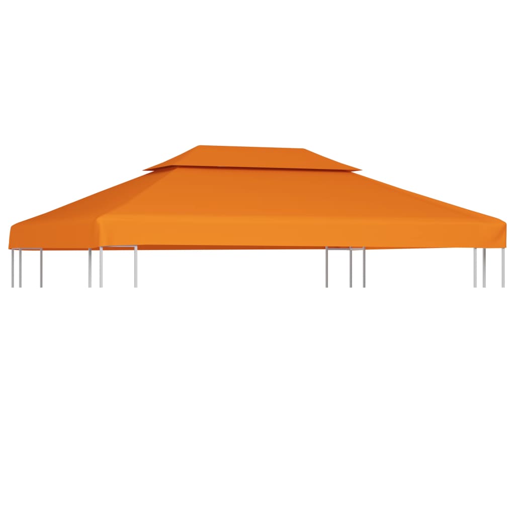 vidaXL Покривало за шатра, резервно, 310 г/м², оранжево, 3х4 м