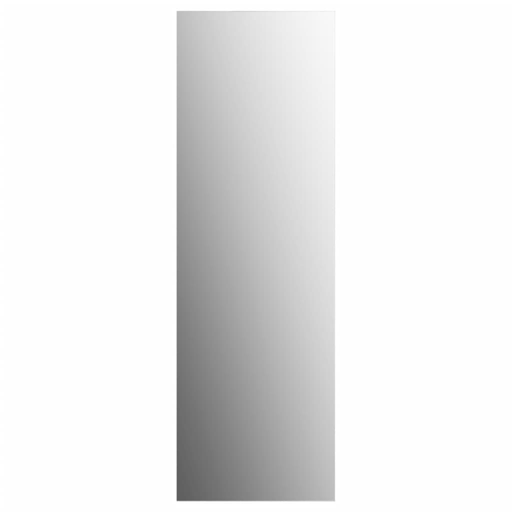 vidaXL Безрамково огледало, 120x30 см, стъкло