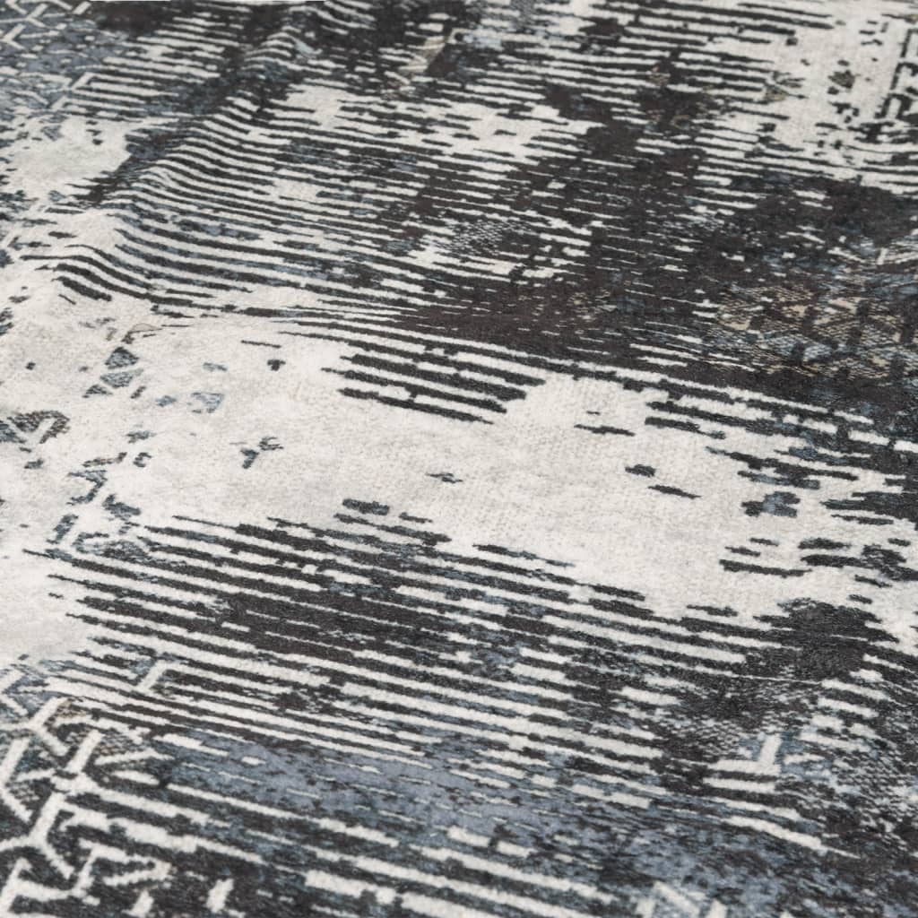 vidaXL Перящ се килим многоцветен 80x300 см противоплъзгащ