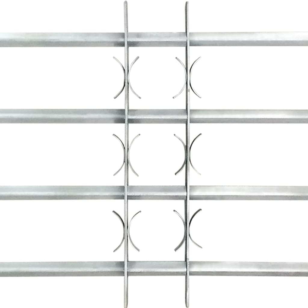 vidaXL Регулируеми решетки за прозорци, 2 бр, 1000-1500 мм