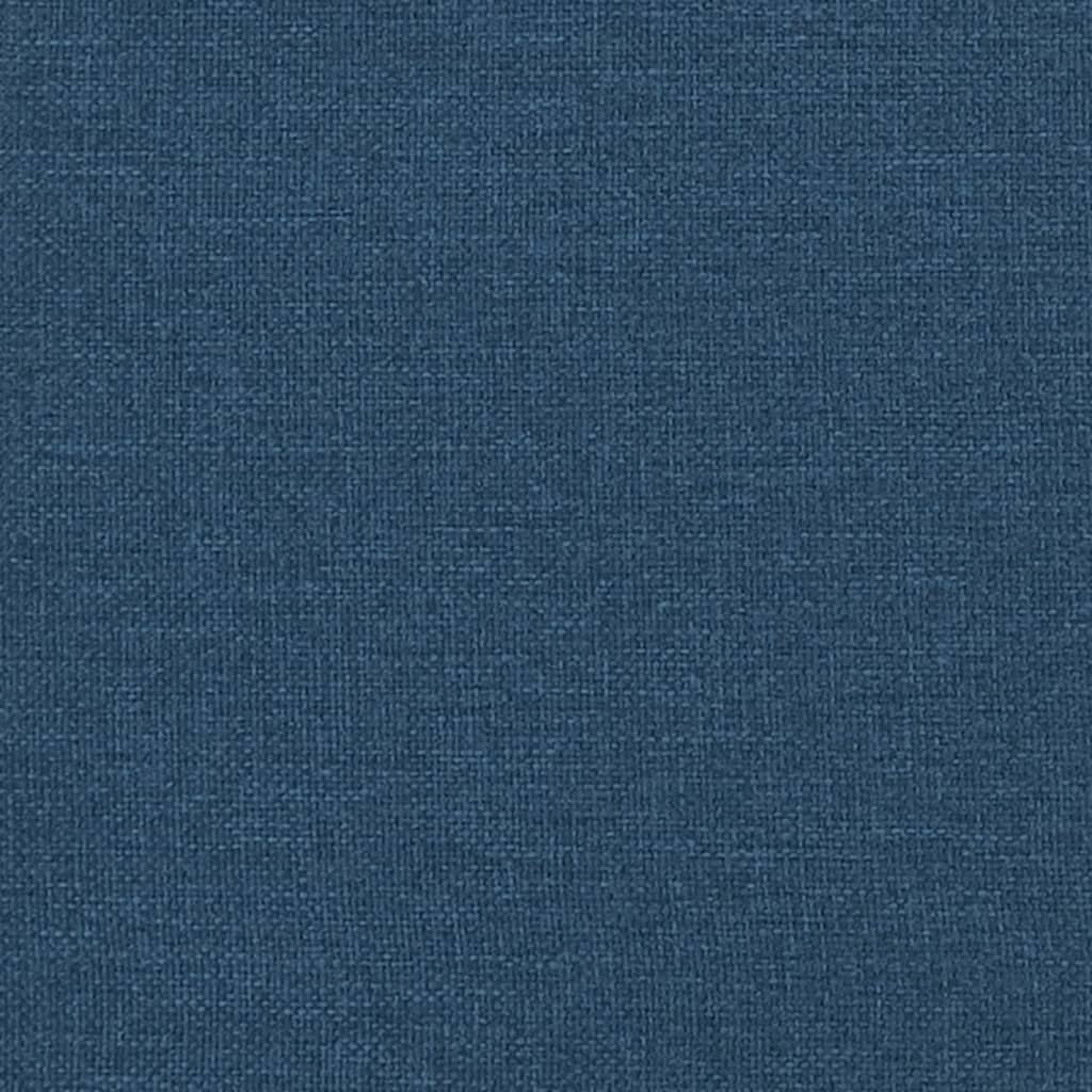 vidaXL Комплект дивани, 2 части, син, текстил