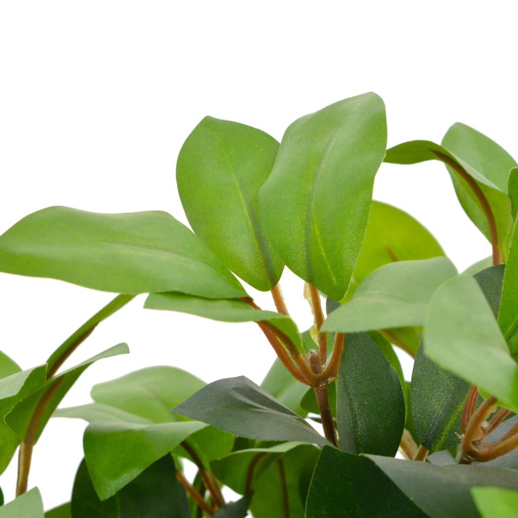 vidaXL Изкуствено растение лаврово дърво със саксия, зелено, 40 см