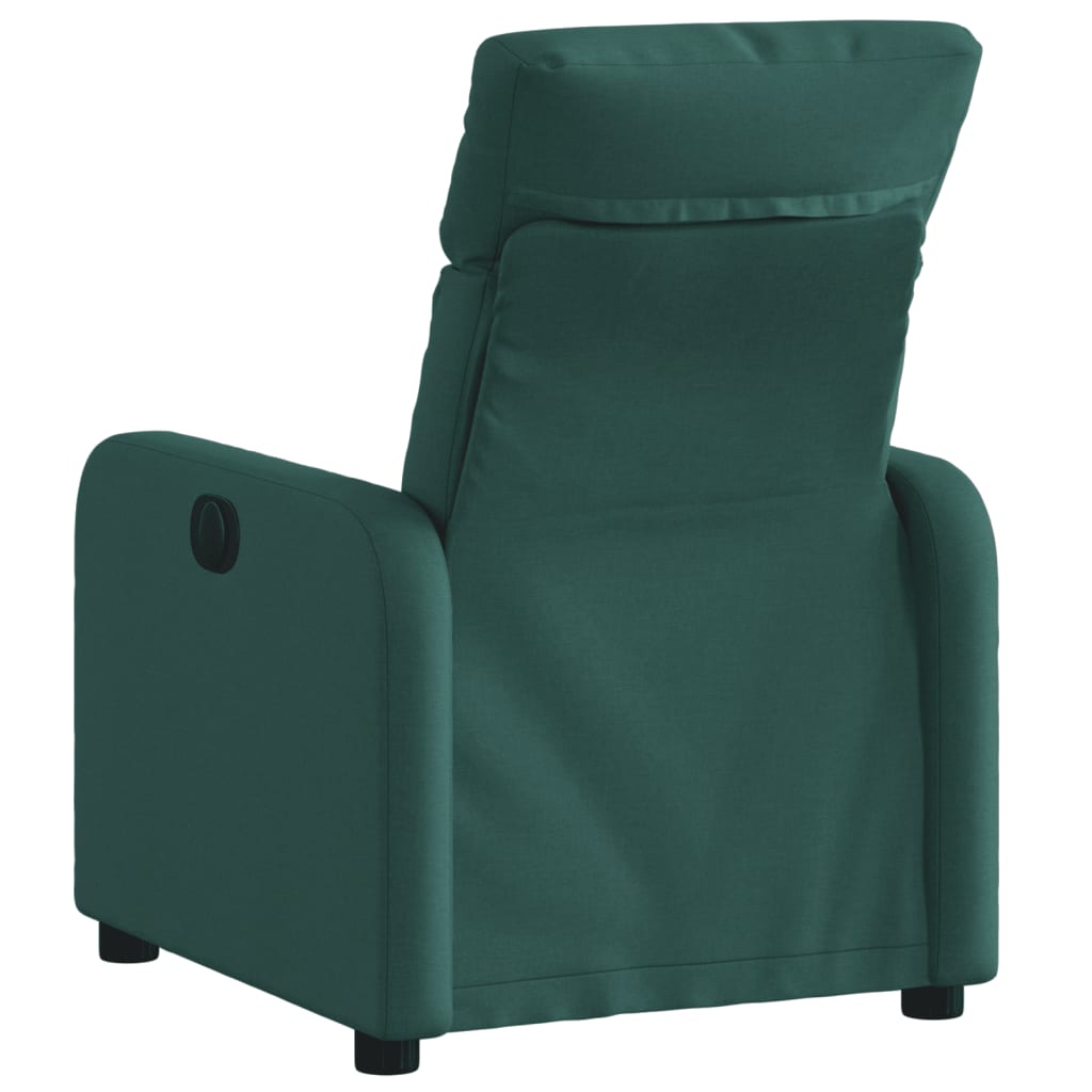 vidaXL Наклоняем стол, тъмнозелен, текстил