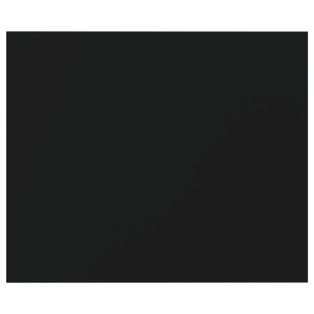 vidaXL Рафтове за етажерка, 4 бр, черни, 60x50x1,5 см, ПДЧ