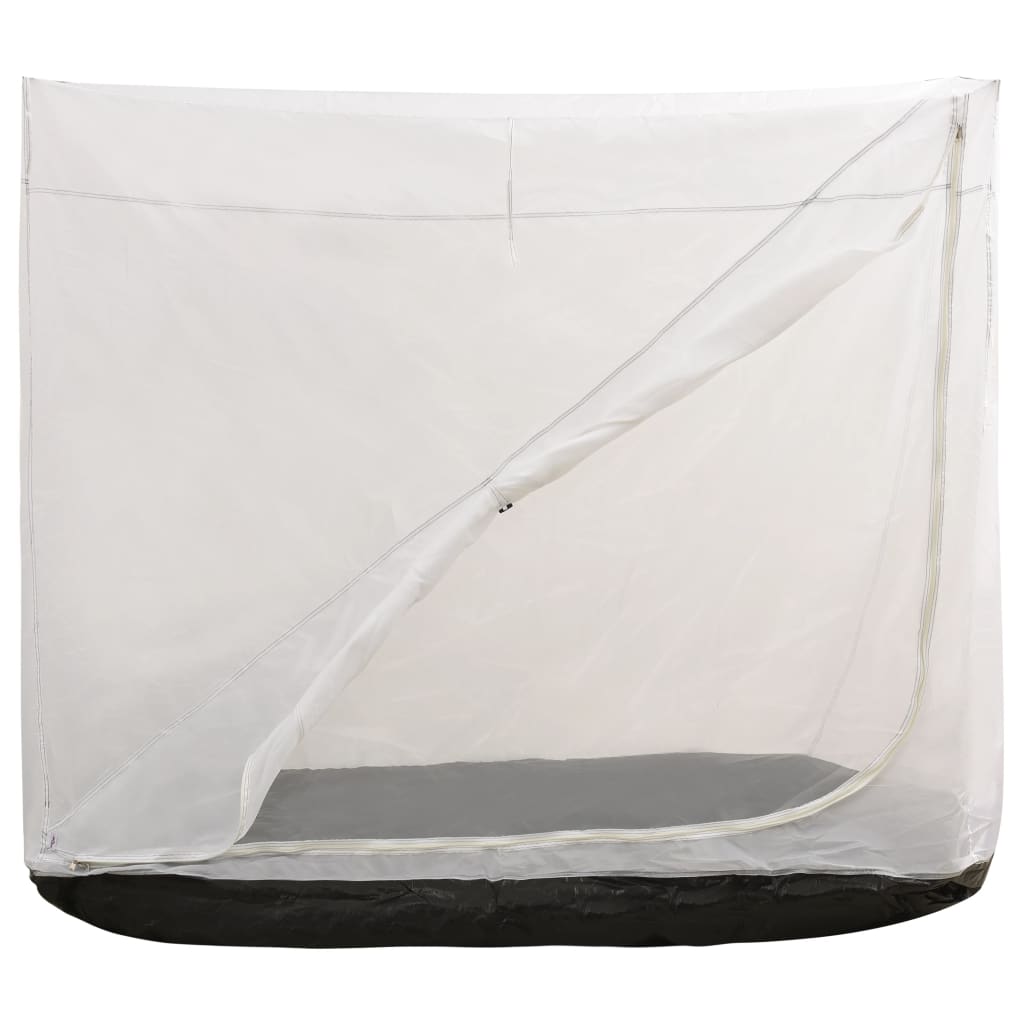 vidaXL Универсална вътрешна палатка, сива, 200x90x175 см