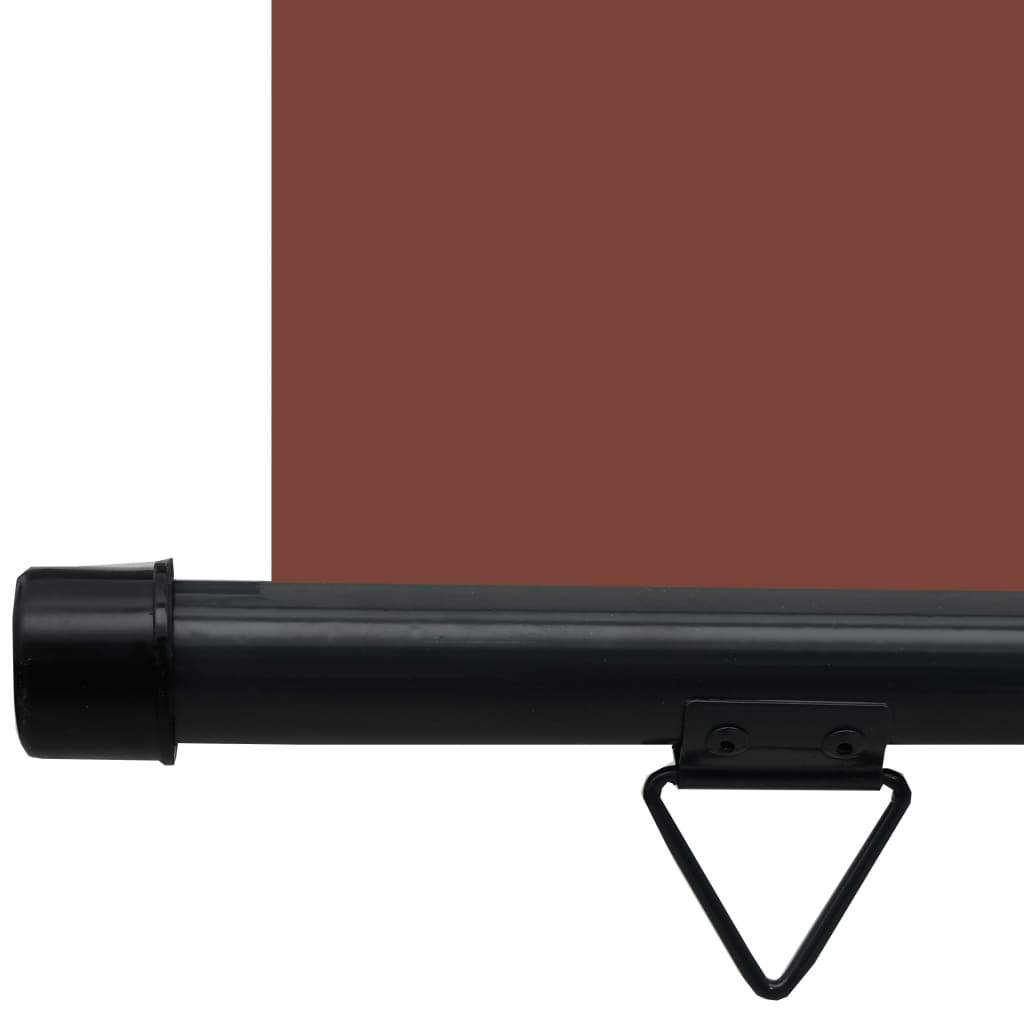 vidaXL Вертикална тента за балкон, 65x250 см, кафява