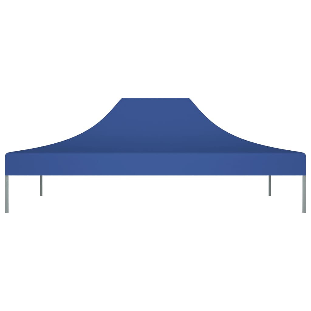 vidaXL Покривало за парти шатра, 4,5x3 м, синьо, 270 г/м²
