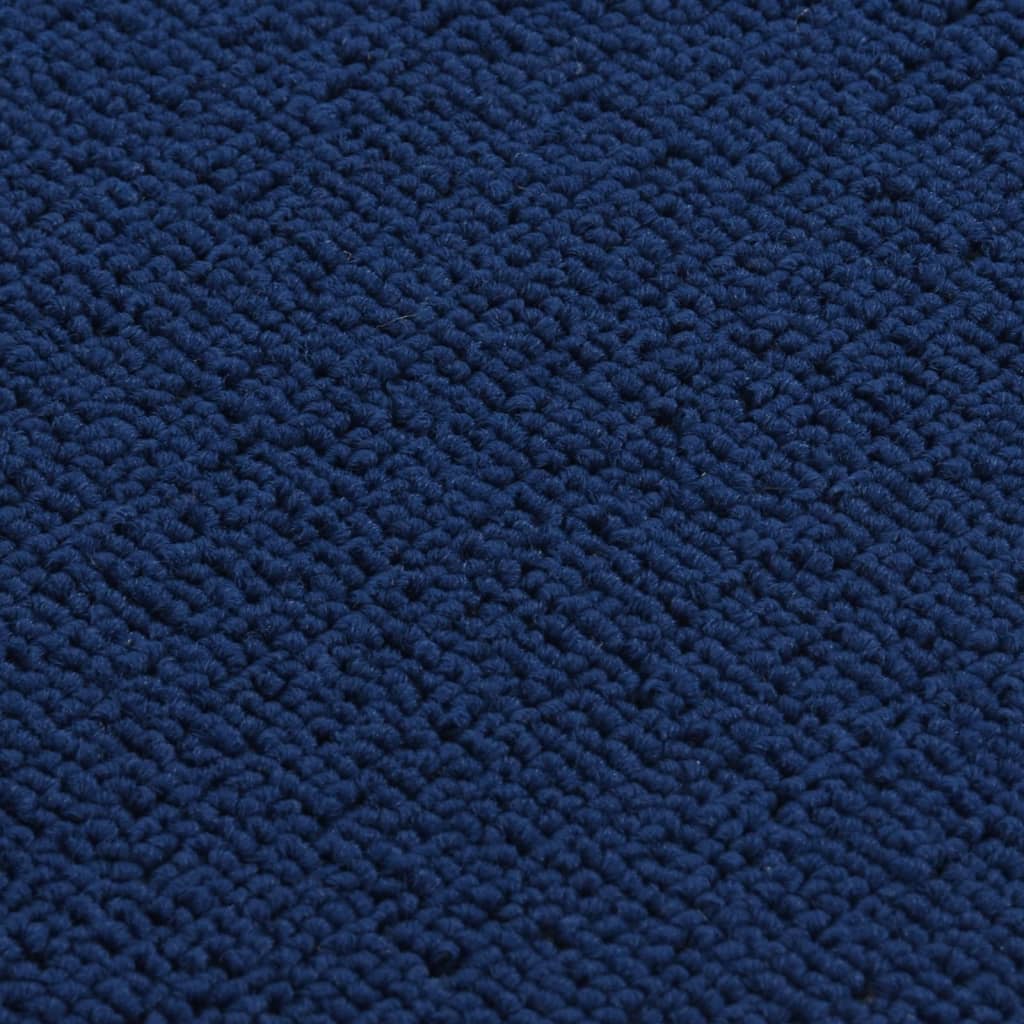 vidaXL Противоплъзгащи стелки за стълби, 15 бр, 60x25 см, нейви синьо