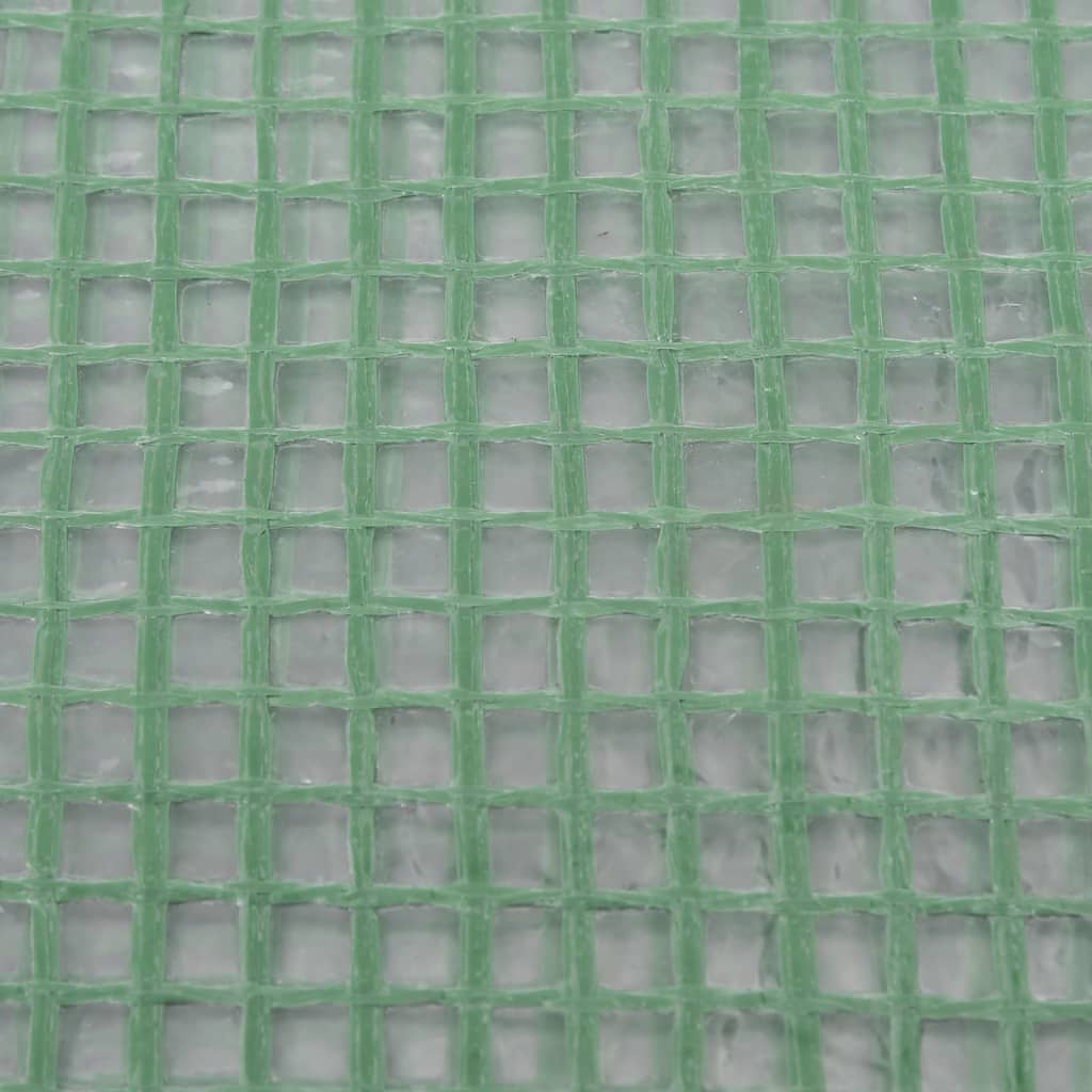 vidaXL Резервно покривало за парник (0,5 м²) 50x100x190 см зелено