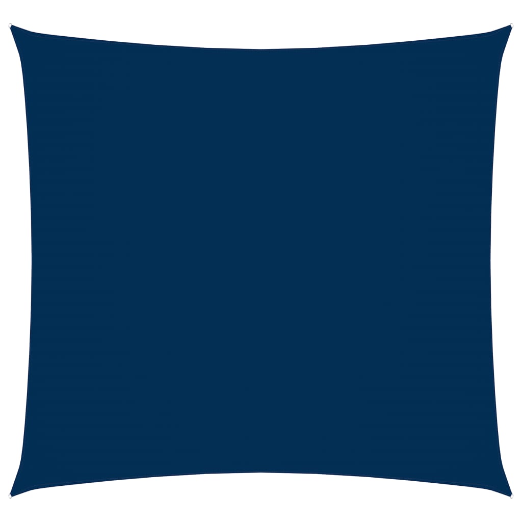vidaXL Платно-сенник, Оксфорд текстил, квадратно, 4x4 м, синьо