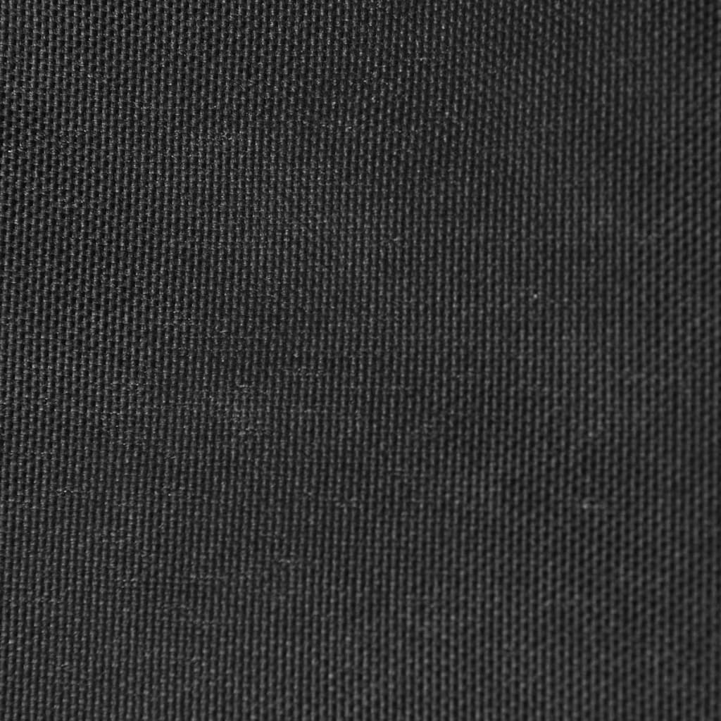 vidaXL Платно-сенник, Оксфорд текстил, квадратно, 4x4 м, антрацит