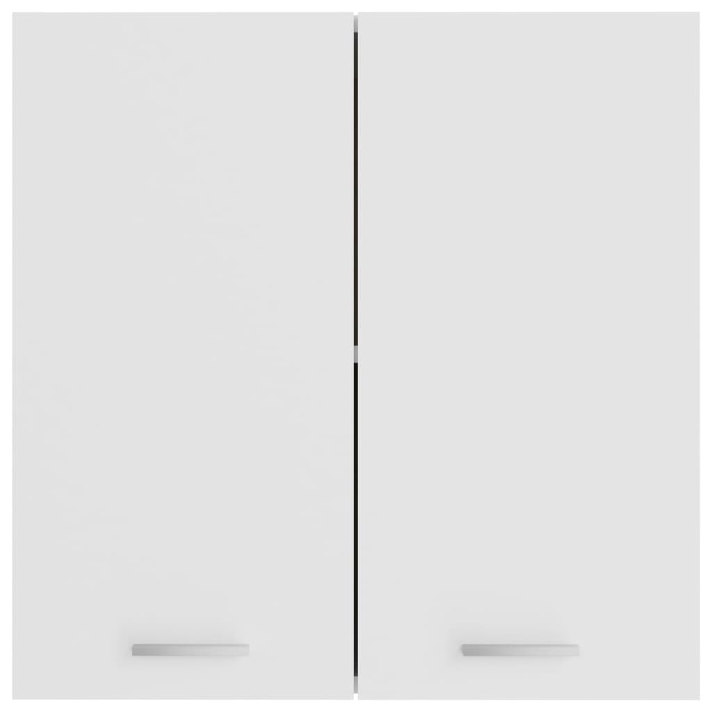 vidaXL Висящ шкаф, бял, 60x31x60 см, ПДЧ