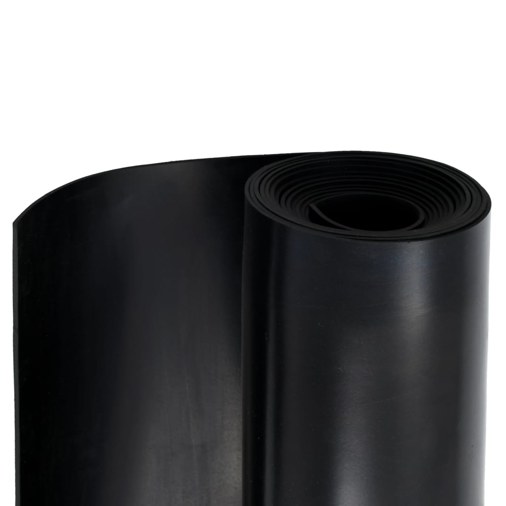 vidaXL Гумена настилка против хлъзгане, 1,2x5 м, 3 мм, гладка